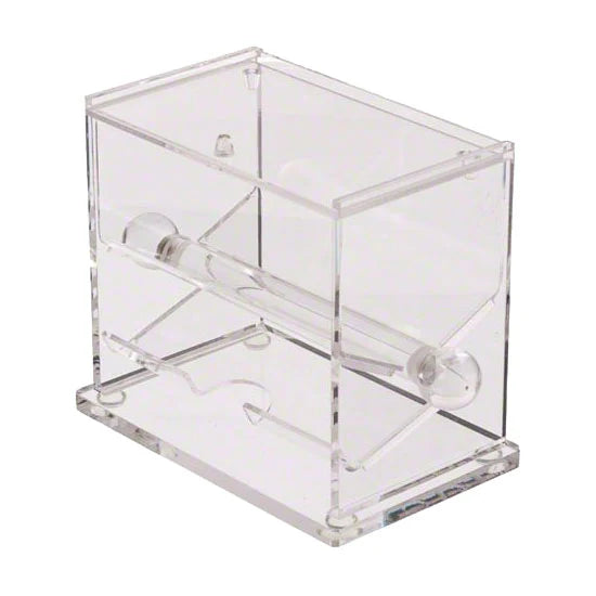 Acrylic Stirrer Dispenser, Clear