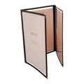 Triple Fold-Out Menu Cover, 9-1/4 x 12