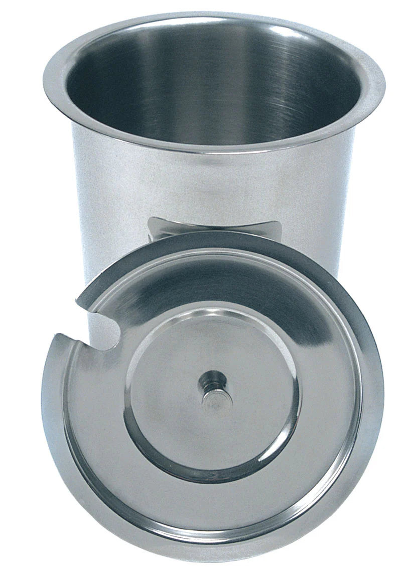 30 oz Solid Stainless Steel Flatware Cylinder