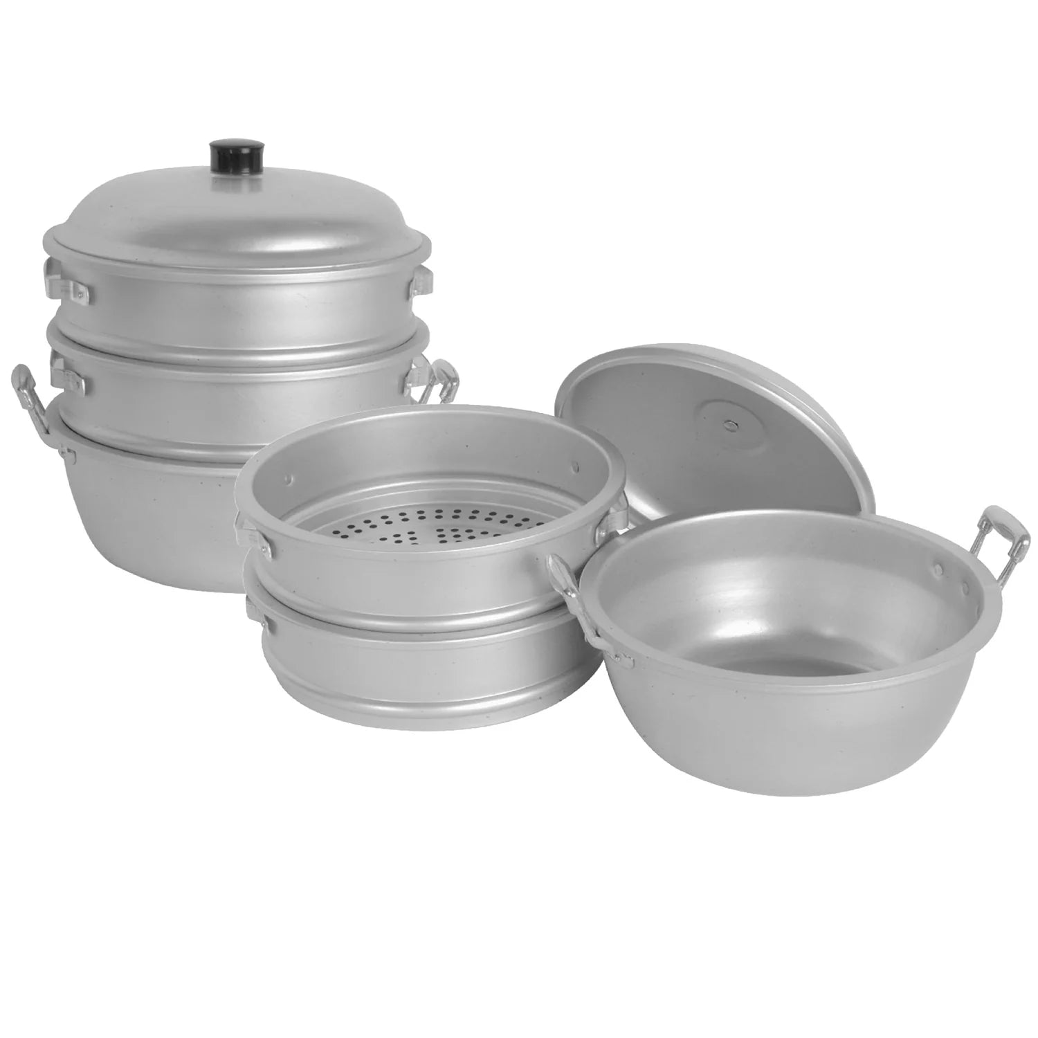 Thunder Group ALST008 Steamer Set, 15 dia.