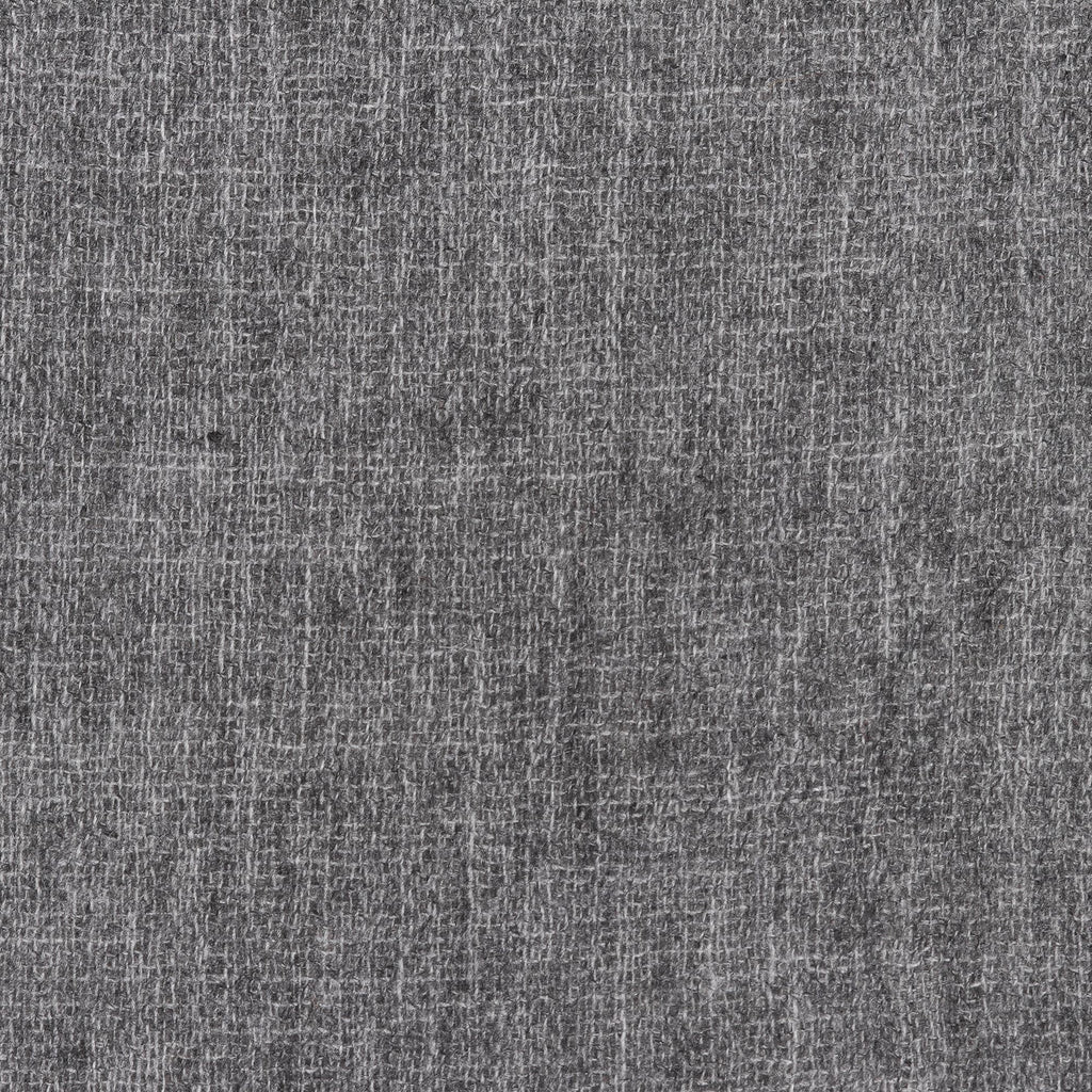 Soft Indian Cashmere Wool Woven Graphite Grey Shawl - Graphite Grey